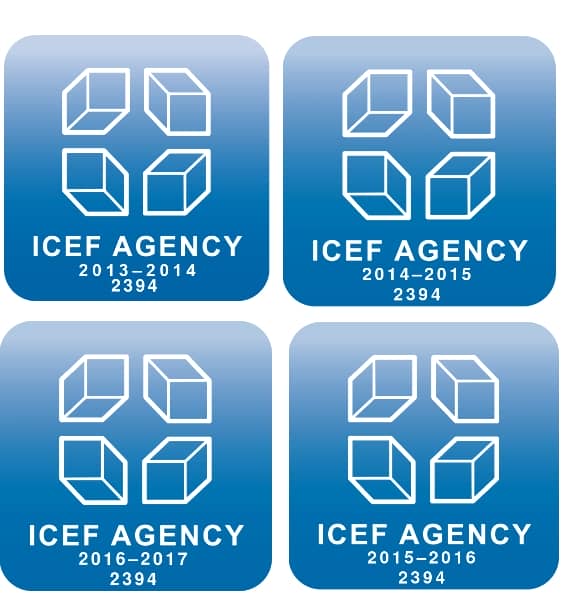 連續10年 SEC協益獲得ICEF認證資格 ICEF AGE