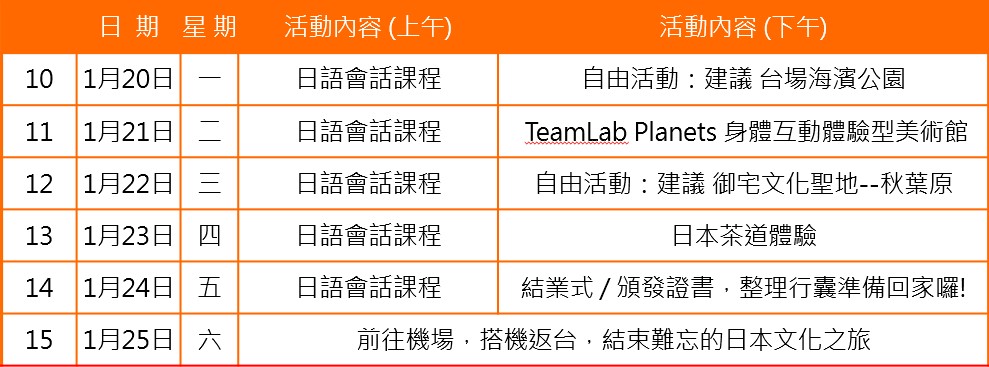 (遊學任意門) 2025 寒假 日本 東京九段學院日語研習自