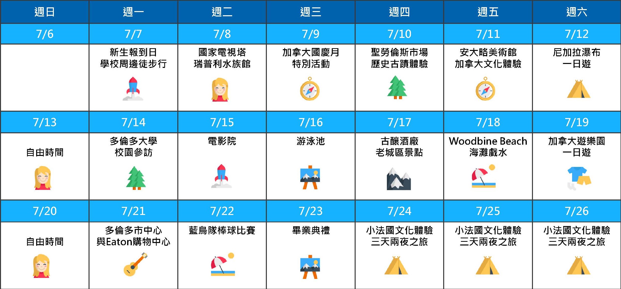 (1人成行) 2025 UMC加拿大多倫多青少年夏令營